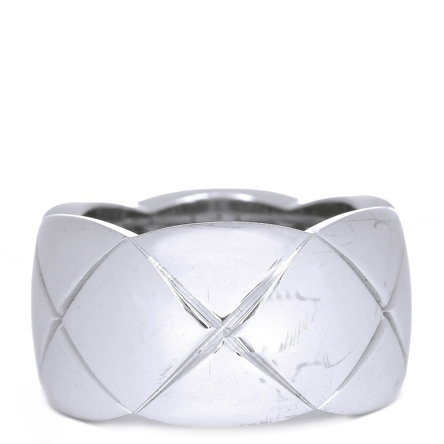 18K White Gold Small Coco Crush Ring 5.25