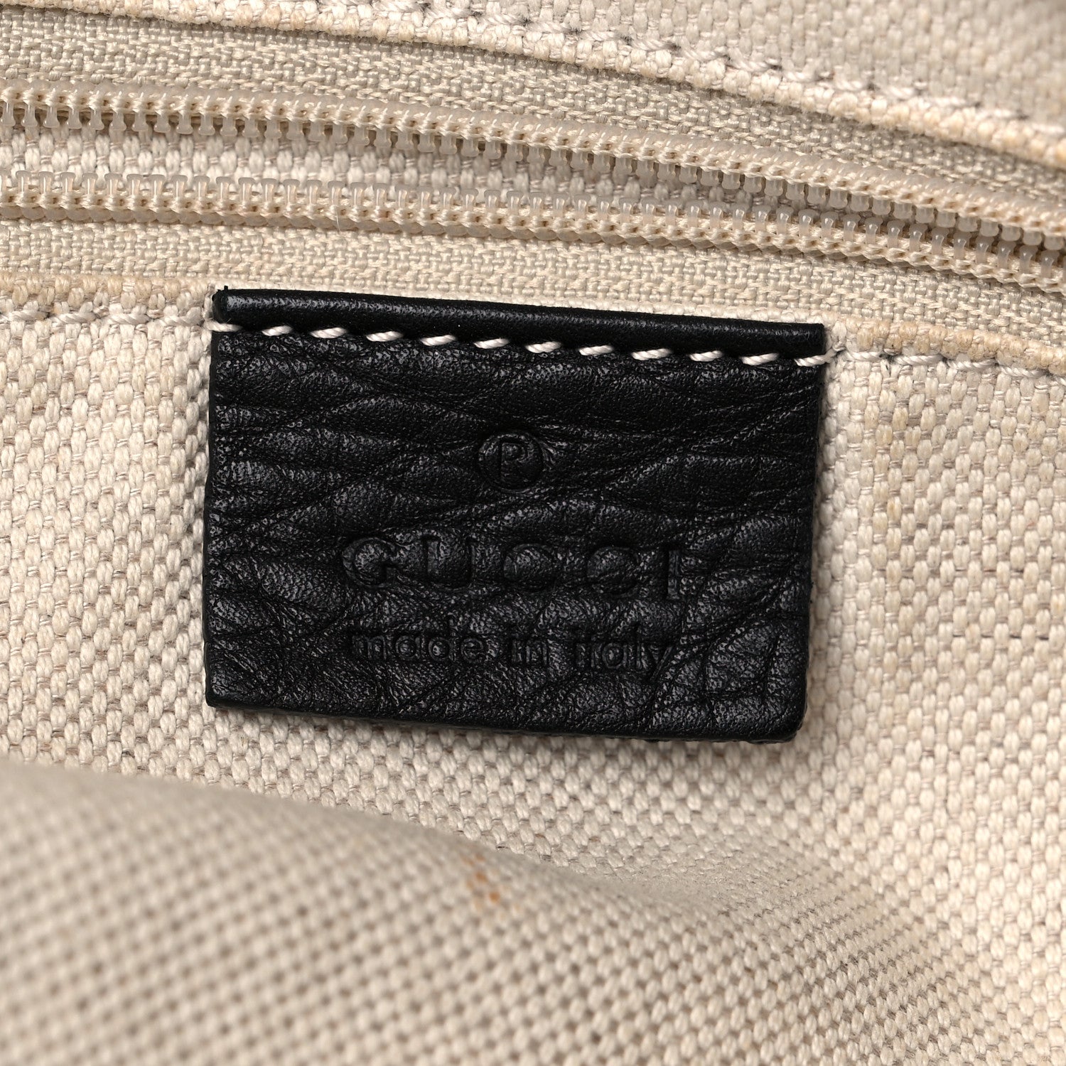 Gucci Calfskin Medium Sukey Tote Black 6 of 20