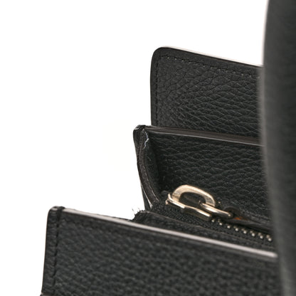Celine Drummed Calfskin Mini Luggage Black 13 of 14