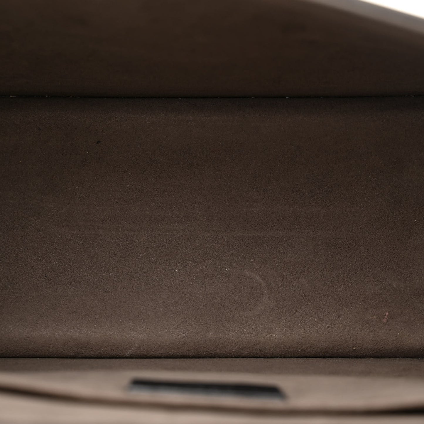 Vitello Century Velvet F is Fendi FF Kan I Shoulder Bag Tobacco Amido