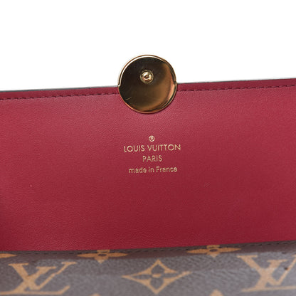 Louis Vuitton Monogram Flore Compact Wallet Fuchsia 6 of 7