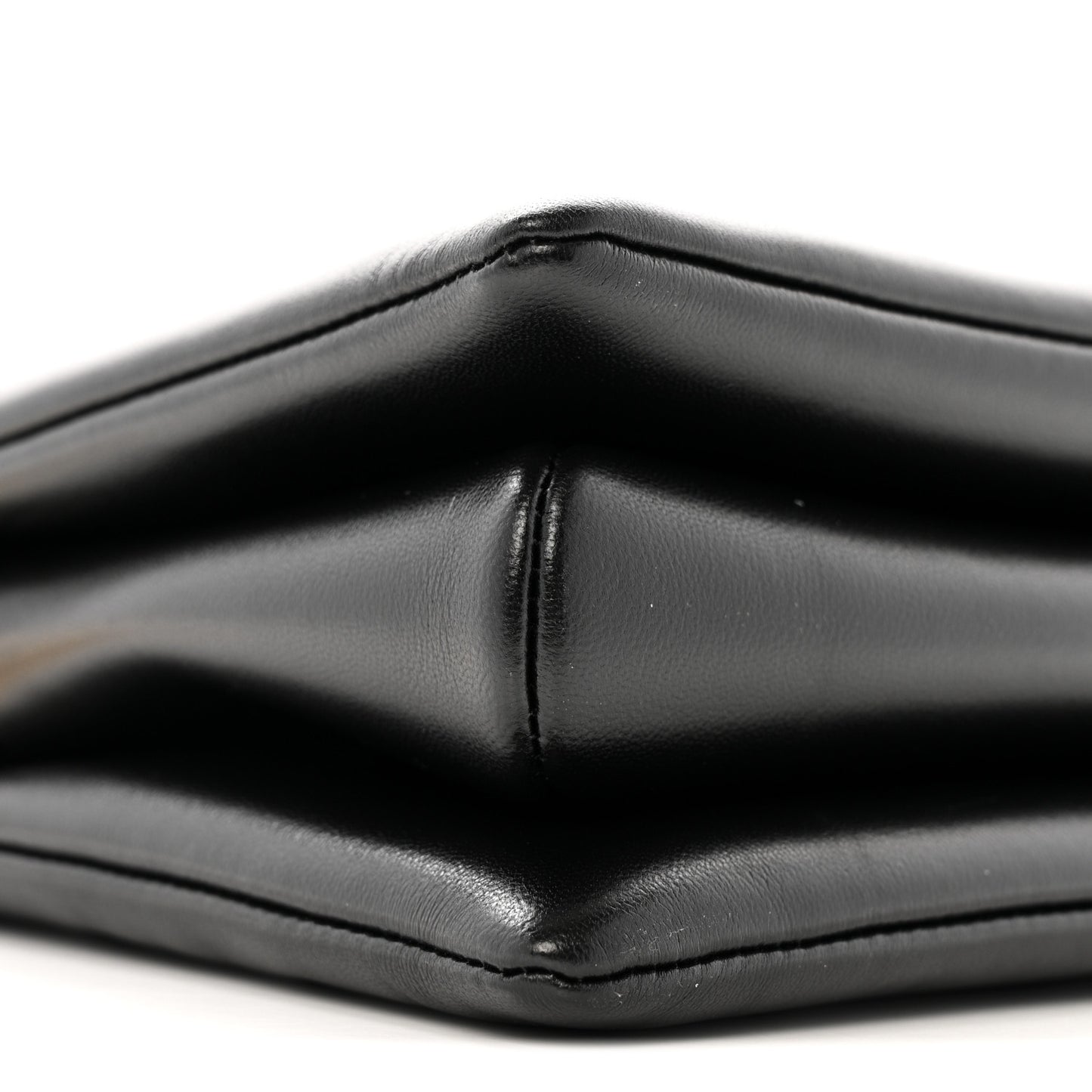 Lambskin Embossed Monogram Coussin PM Black