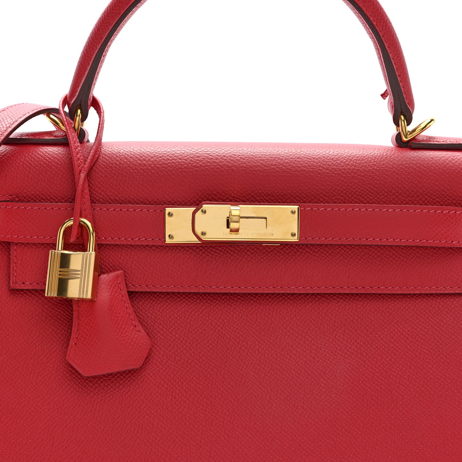 Hermes Epsom Kelly Sellier 28 Rouge Casaque 8 of 11