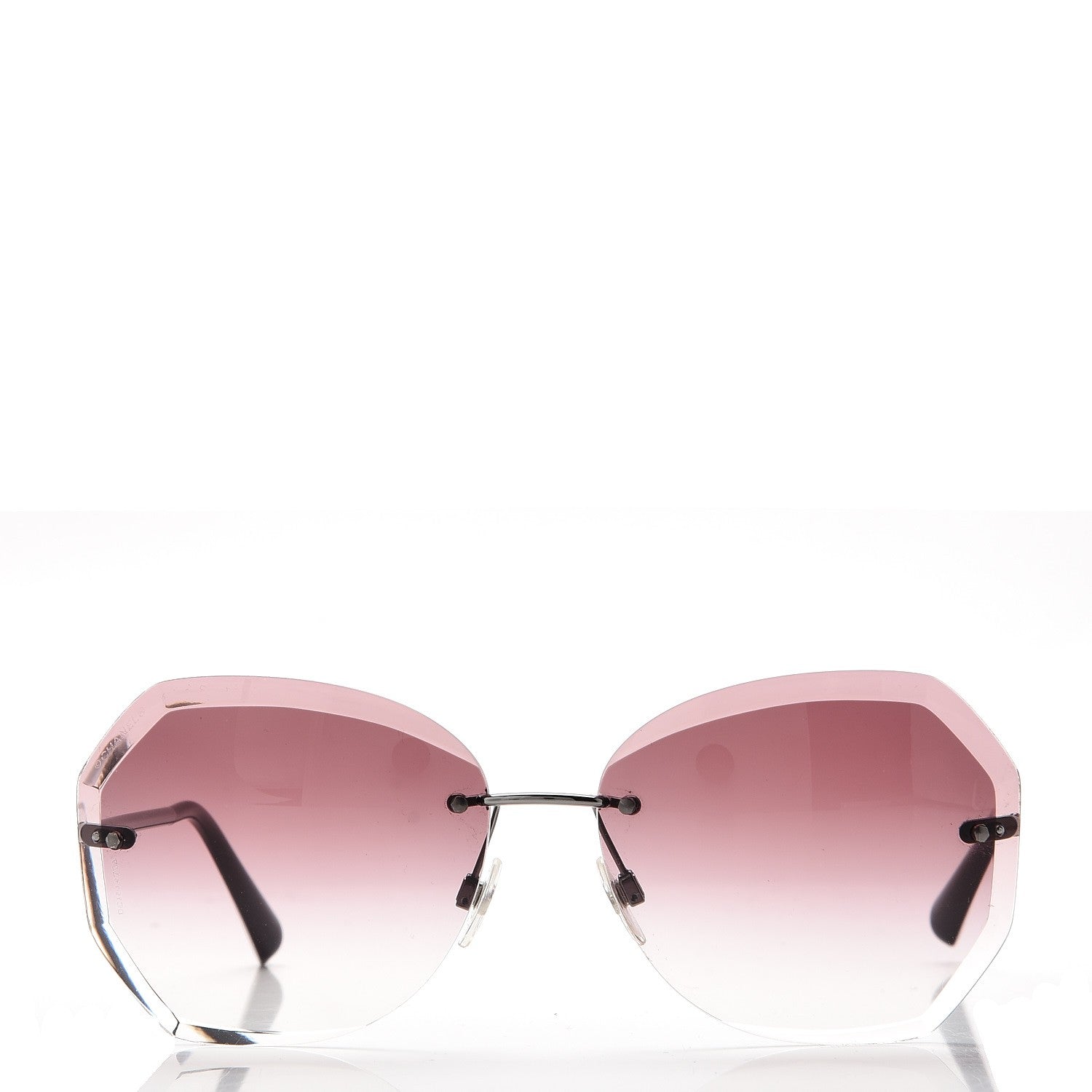 Chanel Metal Spring Round Sunglasses 4220 Pink 2 of 8
