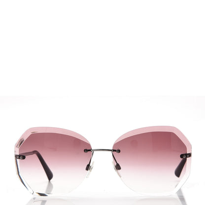 Chanel Metal Spring Round Sunglasses 4220 Pink 2 of 8
