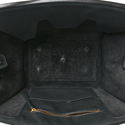 Celine Grained Calfskin Small Tie Knot Tote Anthracite 6 of 15