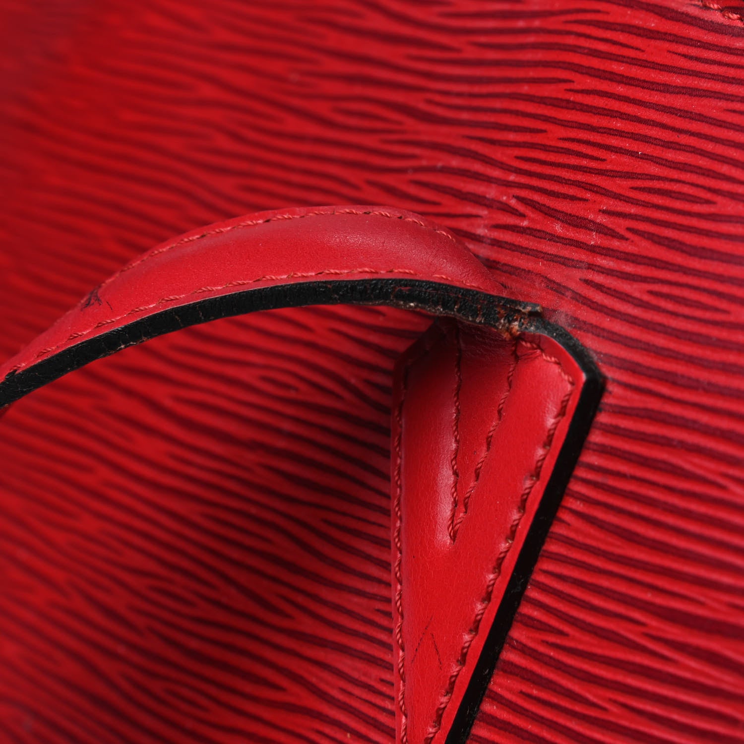 Louis Vuitton Epi Saint Jacques GM Castillan Red 17 of 25
