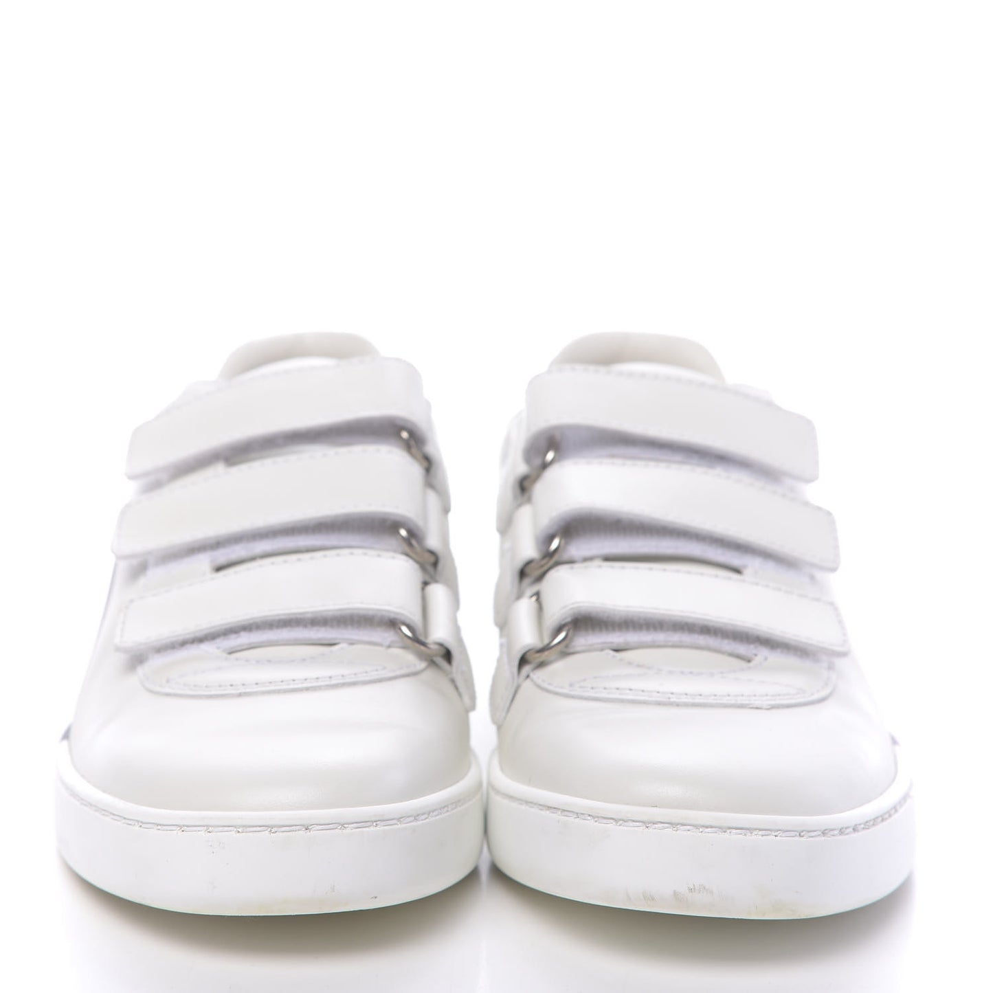 Miro Soft Calfskin Interlocking G Womens New Ace Sneakers 36 White Red Flame Green