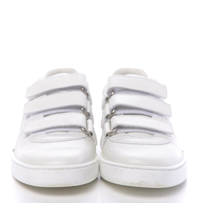 Gucci Miro Soft Calfskin Interlocking G Womens New Ace Sneakers 36 White Red Flame Green 2 of 11