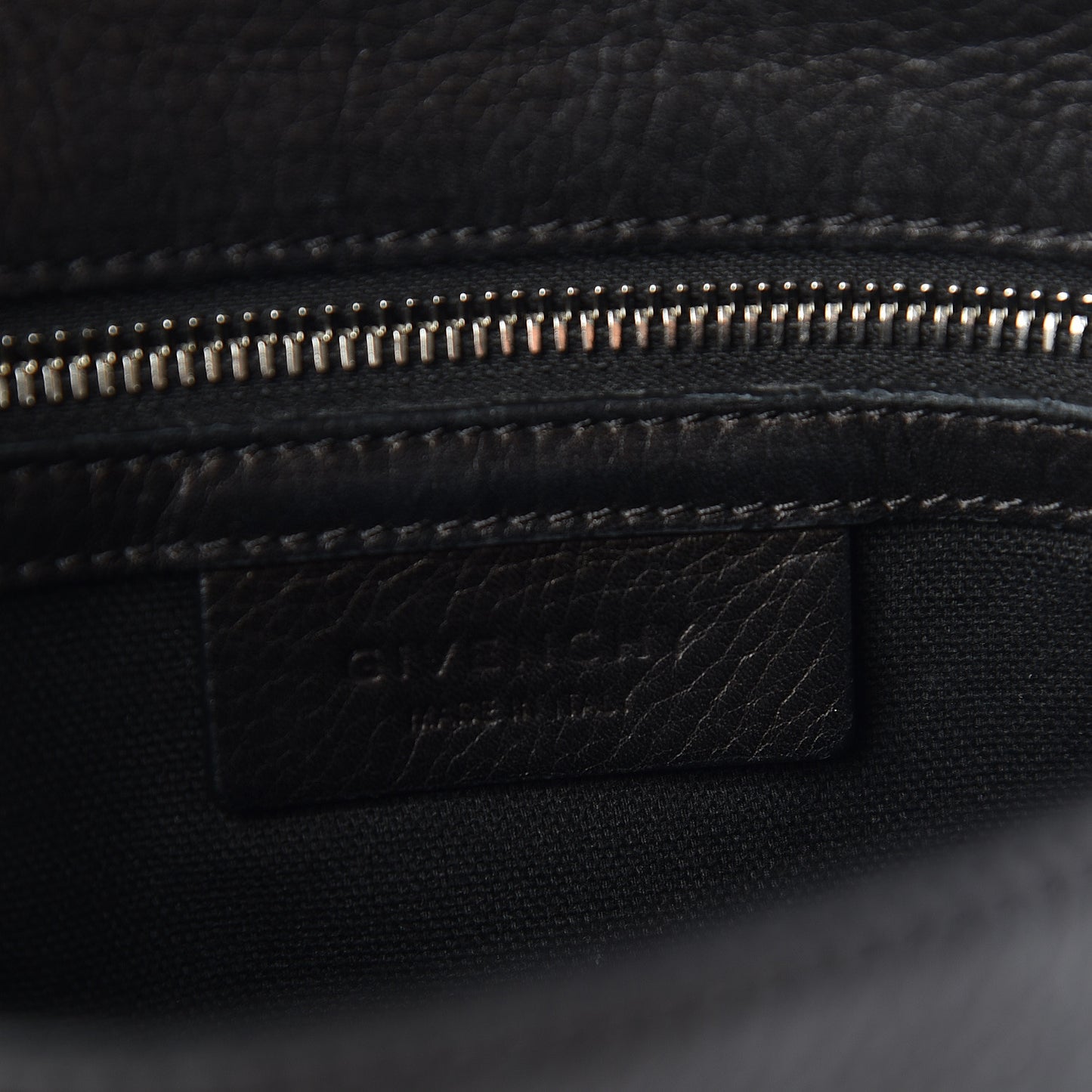 Calfskin Small Pandora Pure Flap Bag Black