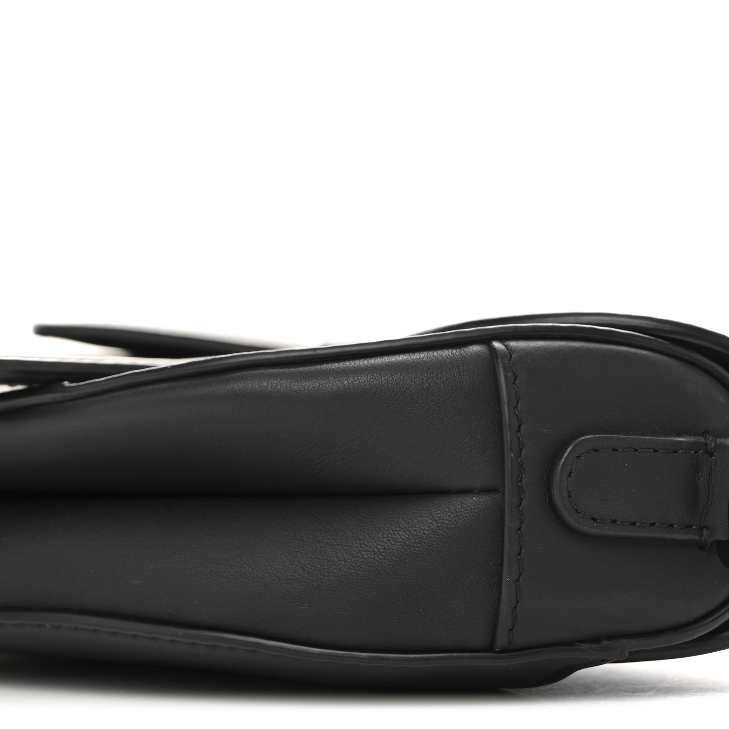Christian Dior Ultra Matte Calfskin Mini Saddle Bag Black 10 of 10