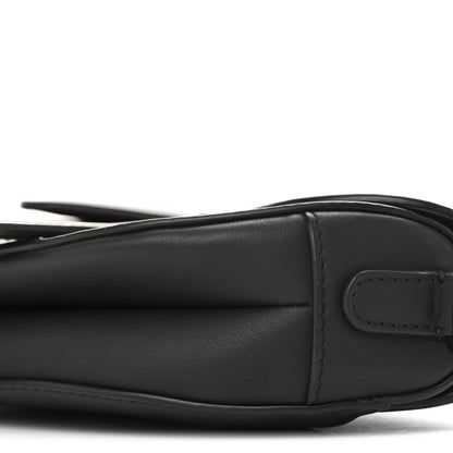 Christian Dior Ultra Matte Calfskin Mini Saddle Bag Black 10 of 10