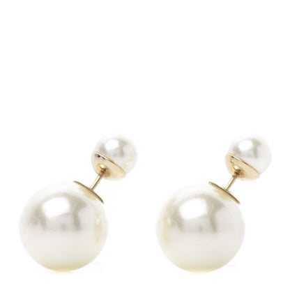 Christian Dior Pearl Mise En Dior Tribal Earrings 1 of 5