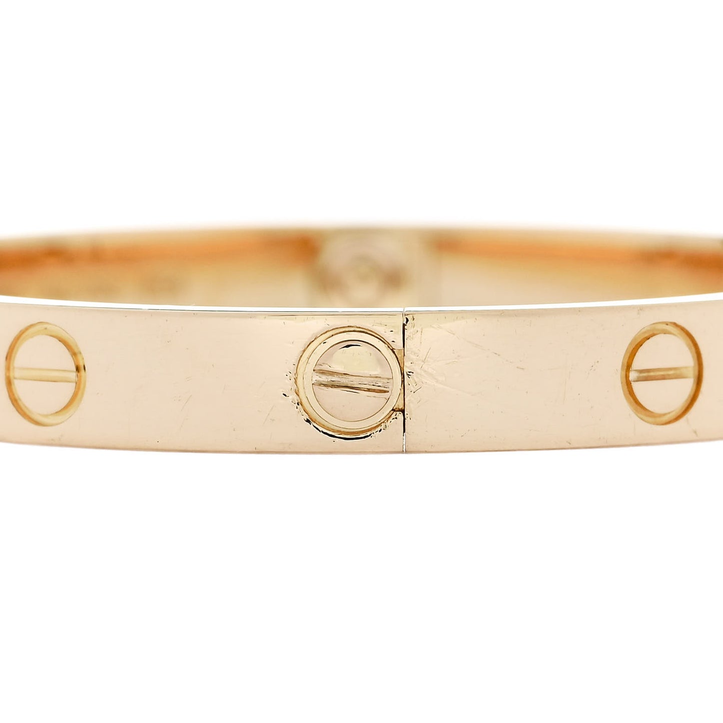 18K Yellow Gold Love Bracelet 16