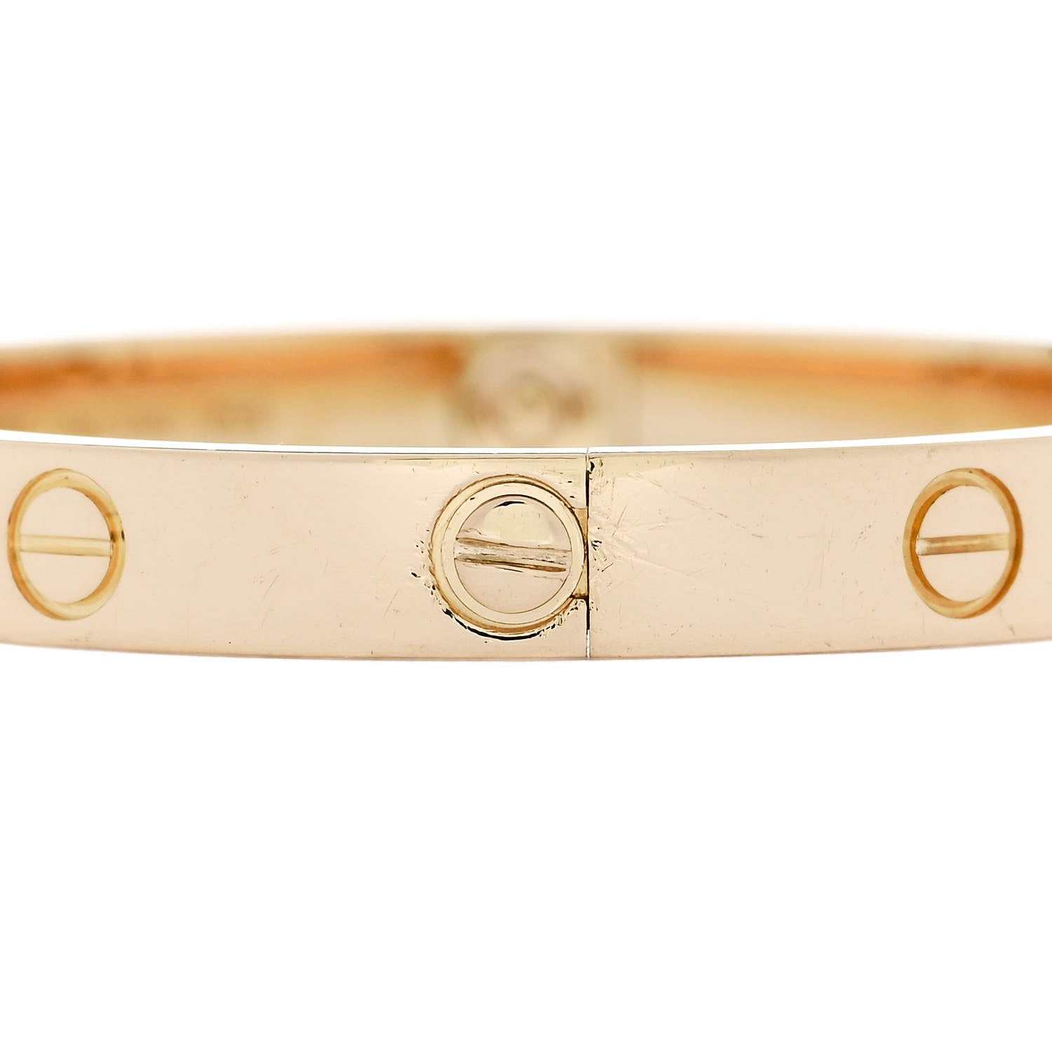 Cartier 18K Yellow Gold Love Bracelet 16 4 of 9