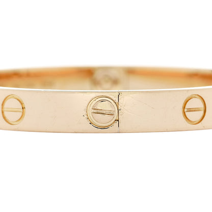 Cartier 18K Yellow Gold Love Bracelet 16 4 of 9