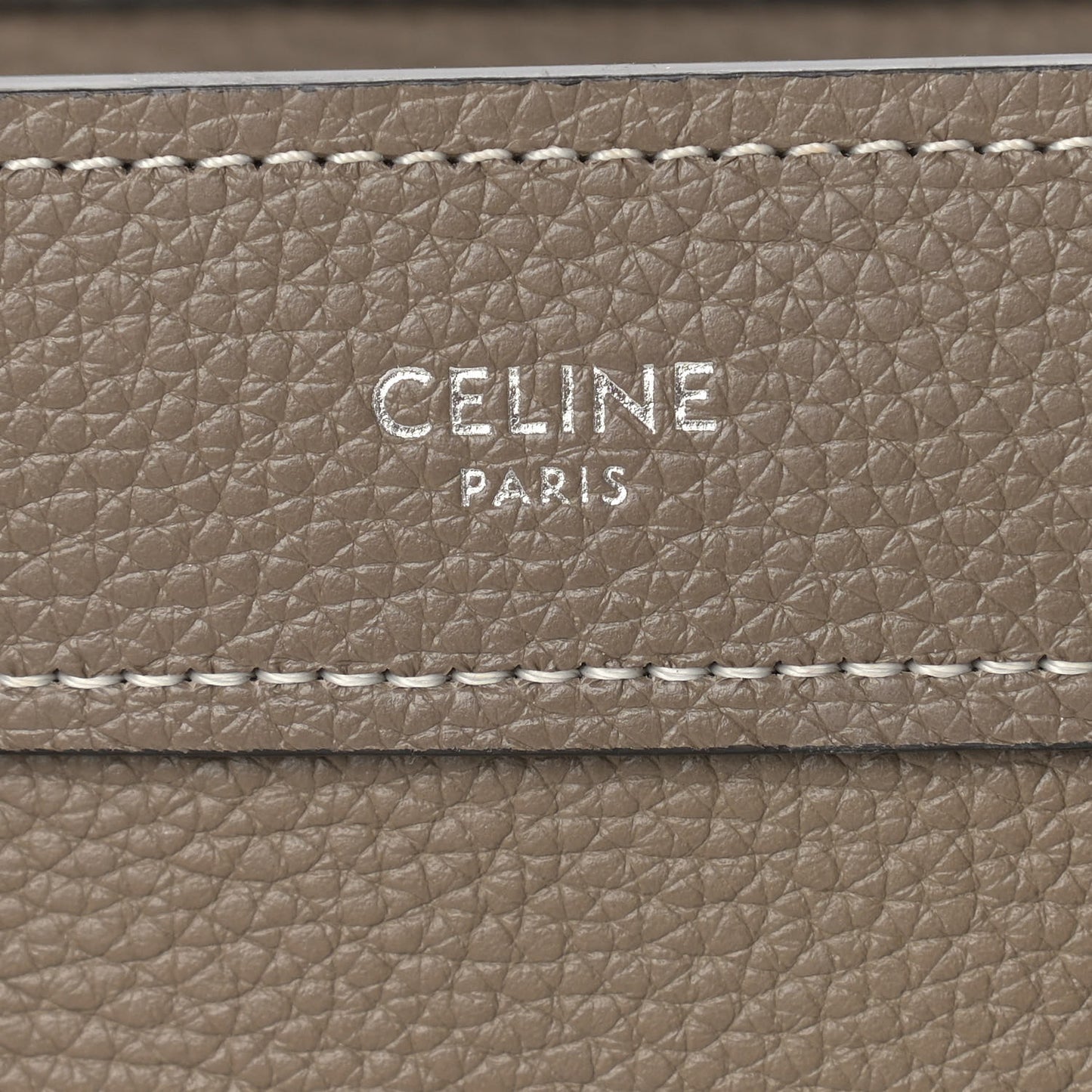 Drummed Calfskin Nano Luggage Souris