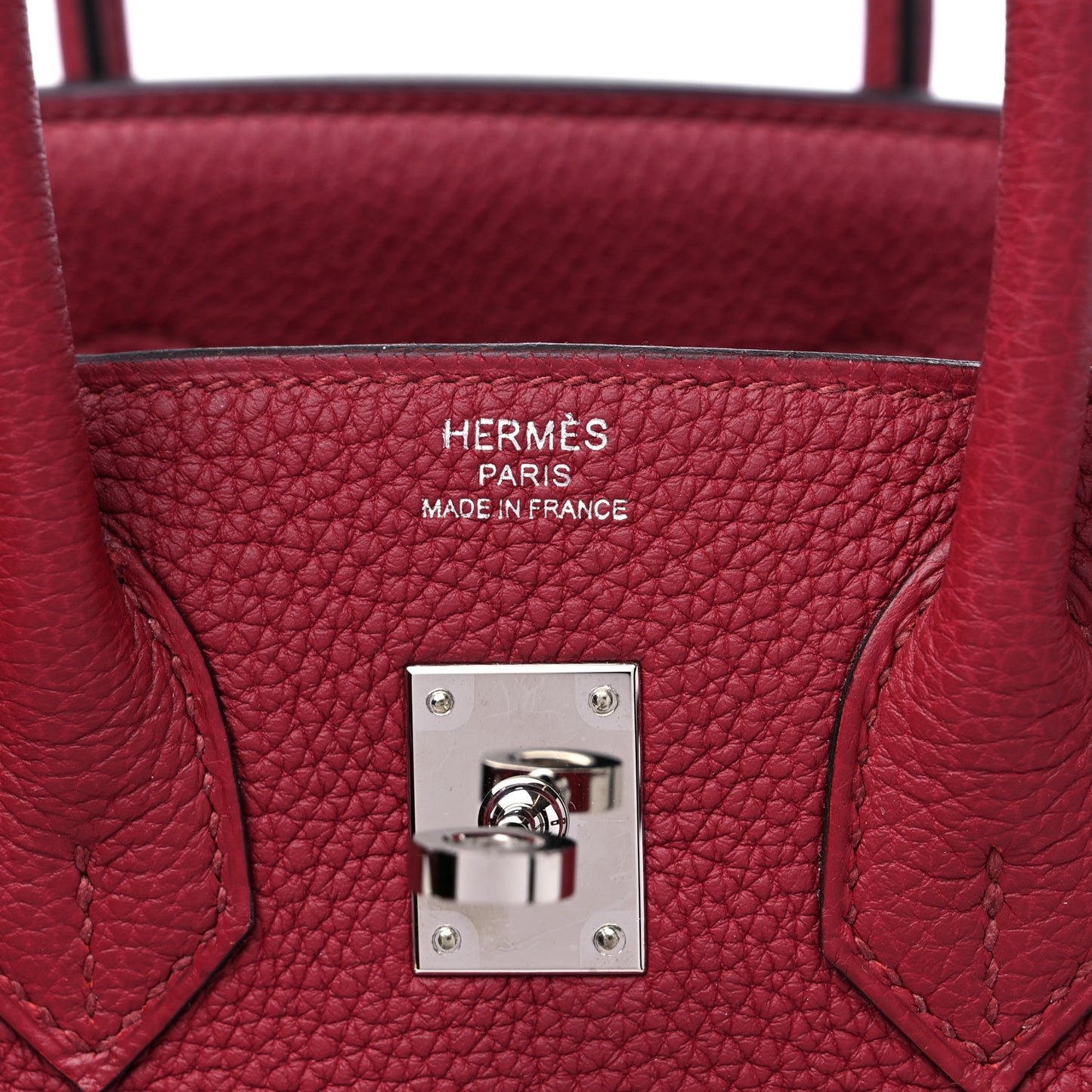 Togo Birkin 25 Rouge Grenat
