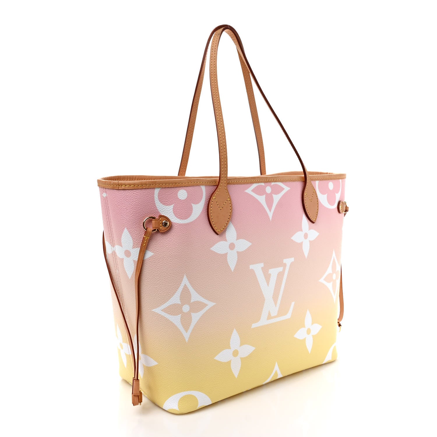 Louis Vuitton Monogram Giant By The Pool Neverfull MM Light Pink 4 of 10
