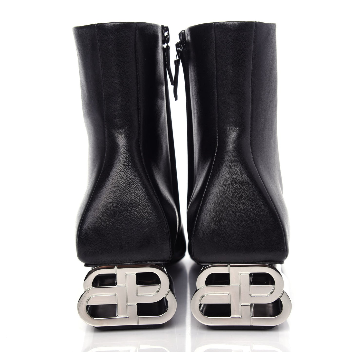 Sheepskin Typo Ankle Booties 40 Black
