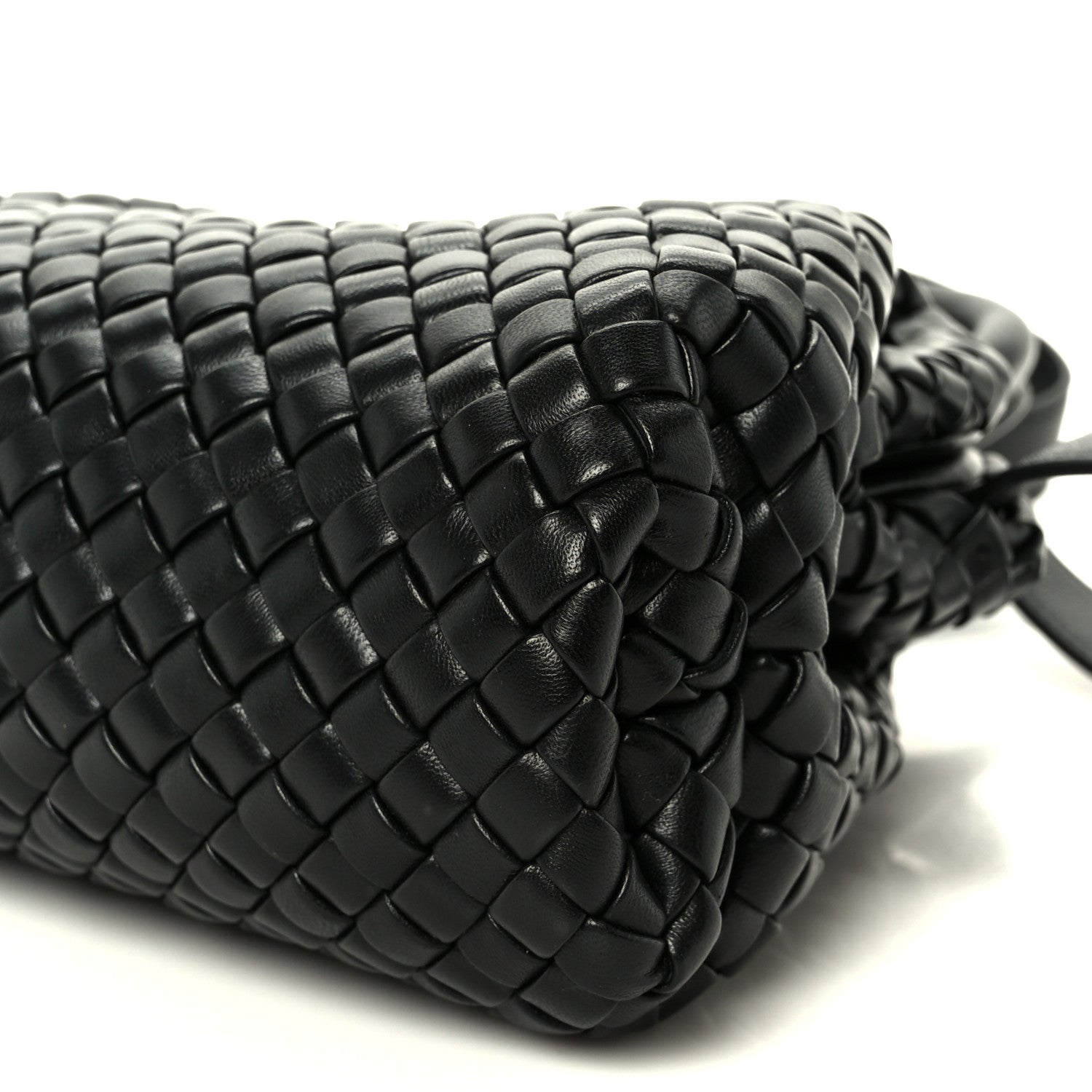 Bottega Veneta Nappa Intrecciato Small Padded The Handle Tote Black 19 of 19