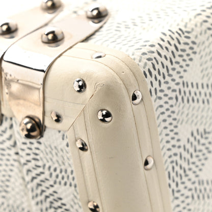 Goyard Goyardine Minaudiere Trunk Bag White 14 of 15