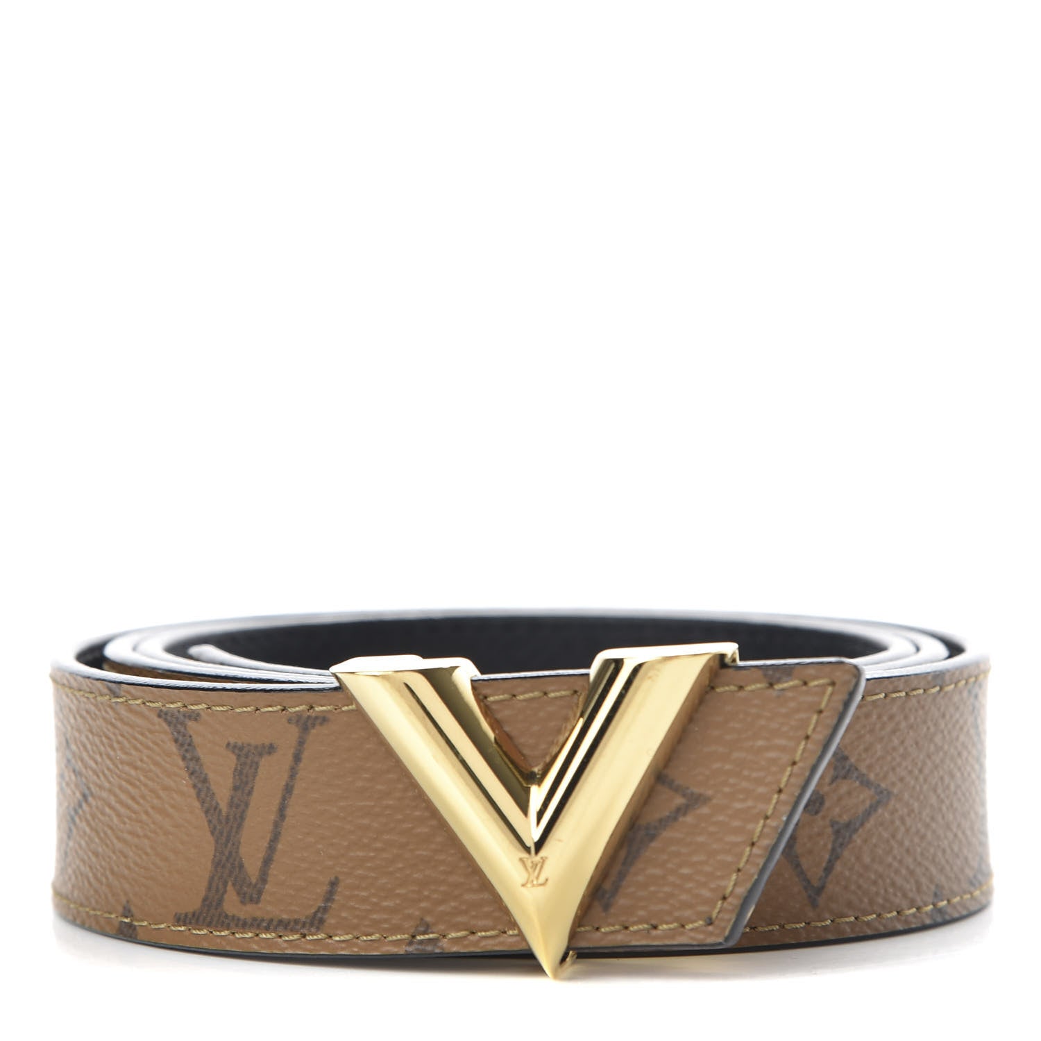 Louis Vuitton Monogram Essential V 30 MM Belt 90 36 1 of 6