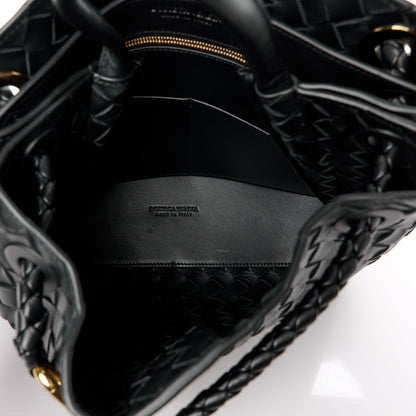 Bottega Veneta Nappa Intrecciato Medium Andiamo Shoulder Bag Black 5 of 12