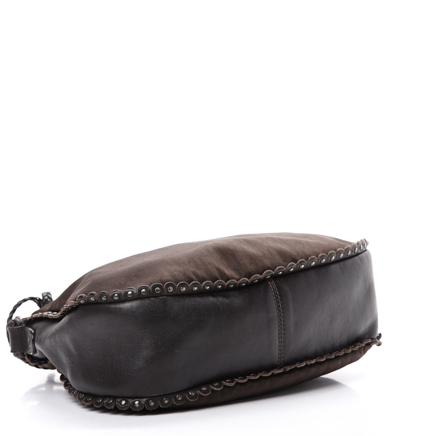 Christian Dior Monogram Hobo Shoulder Bag Brown 3 of 17