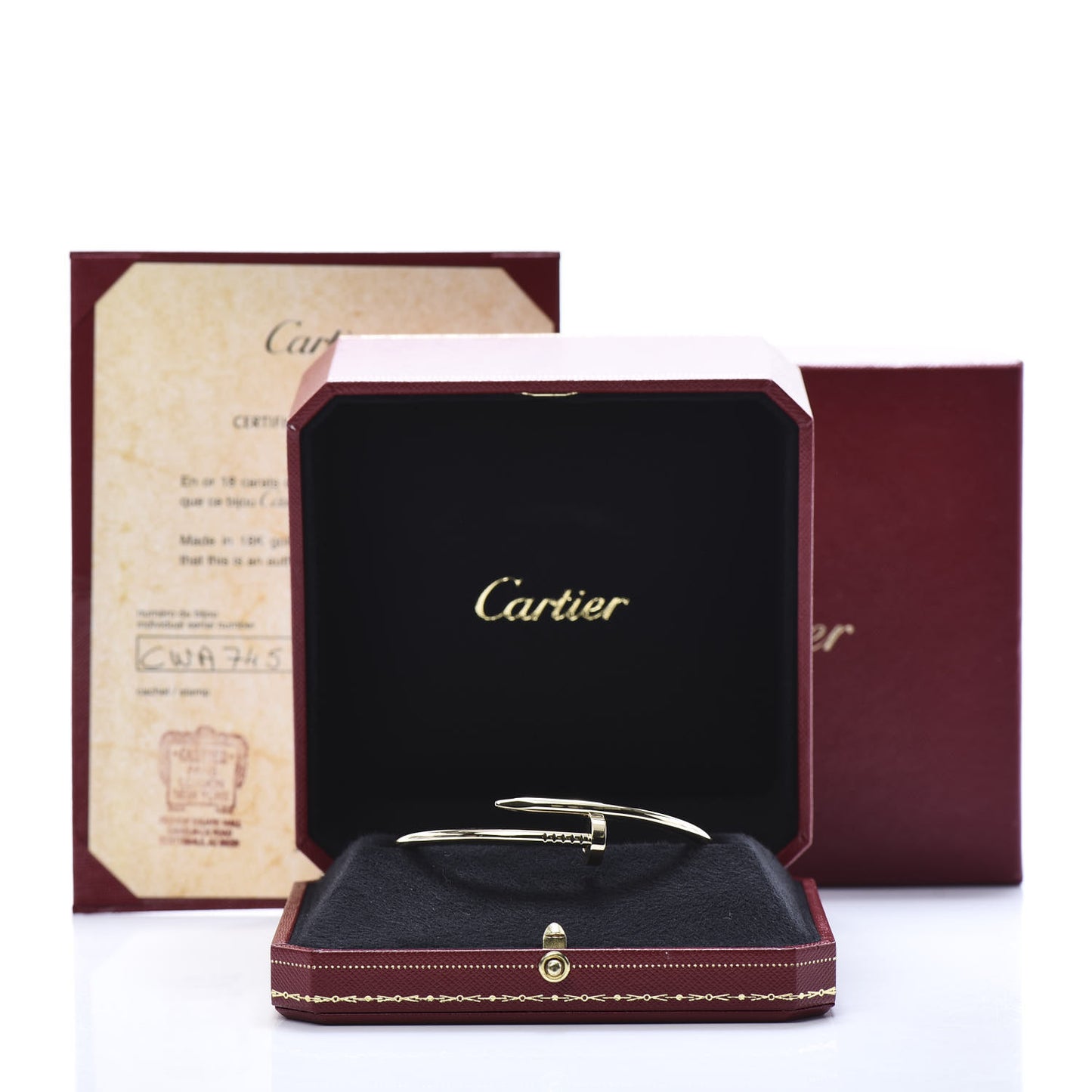 18K Yellow Gold Juste Un Clou Bracelet 19