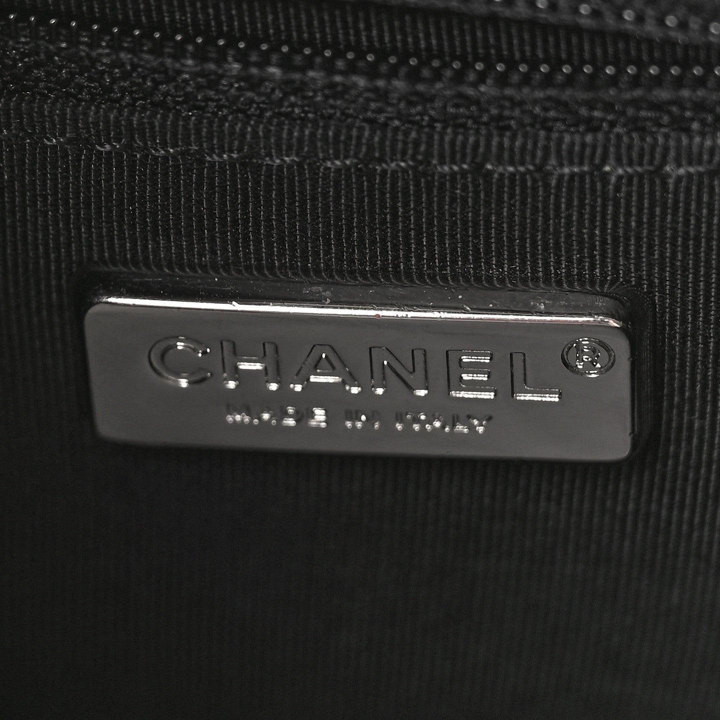 Chanel Sequin Calfskin Small Gabrielle Hobo Black Gold 6 of 9