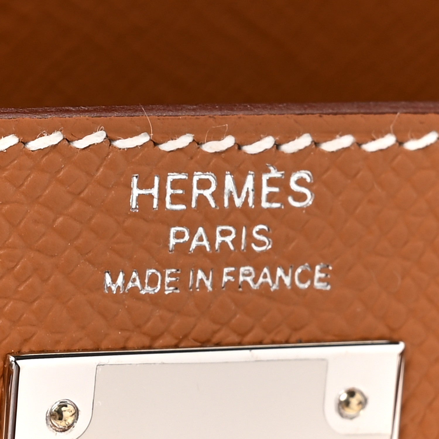 Hermes Epsom Kelly Sellier 28 Gold 6 of 12