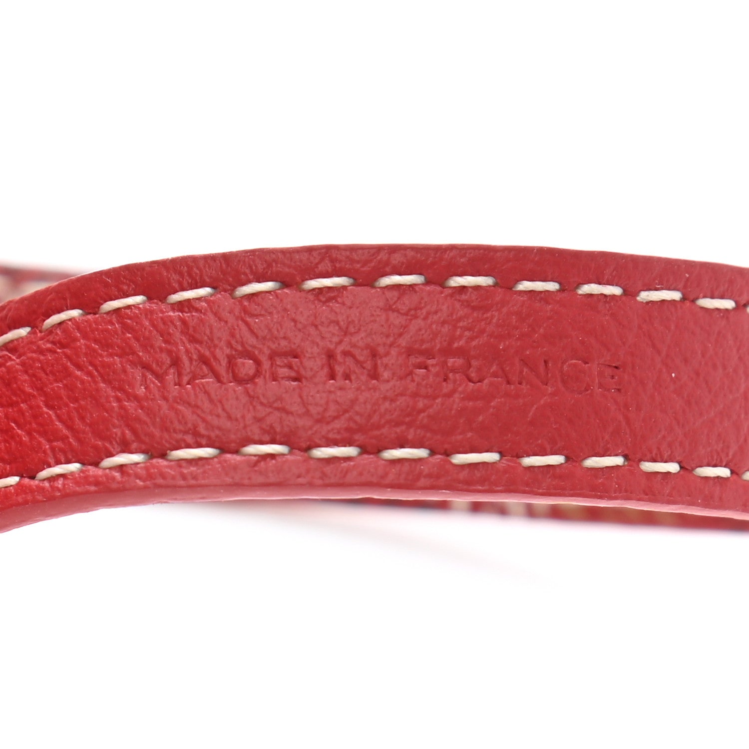 Goyard Goyardine Sesame Key Holder Red 4 of 6