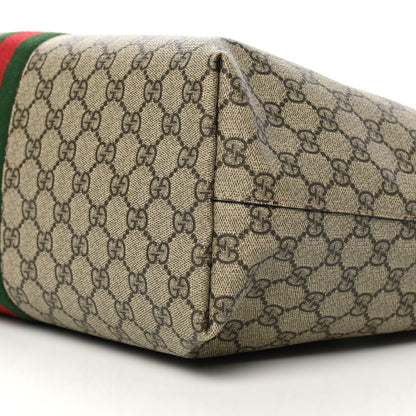 Gucci GG Supreme Monogram Medium Ophidia Shopping Tote Brown 10 of 10