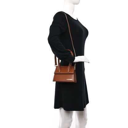 Jacquemus Smooth Calfskin Le Chiquito Moyen Light Brown 2 of 8
