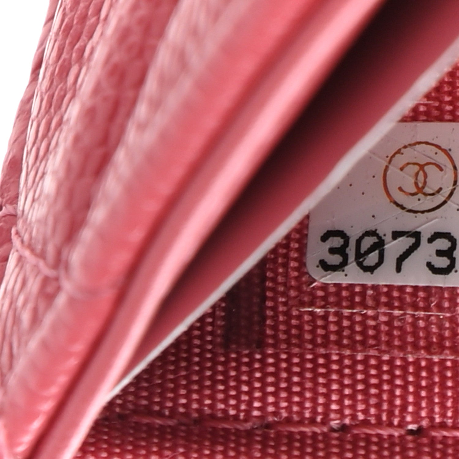 Chanel Caviar Quilted Incognito Compact Flap Wallet Pink 8 of 8