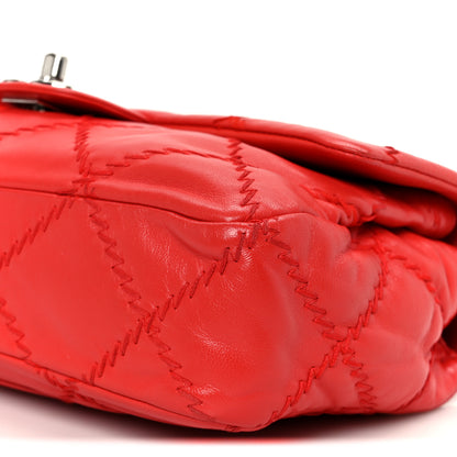 Chanel Lambskin Ultimate Stitch Flap Red 11 of 11