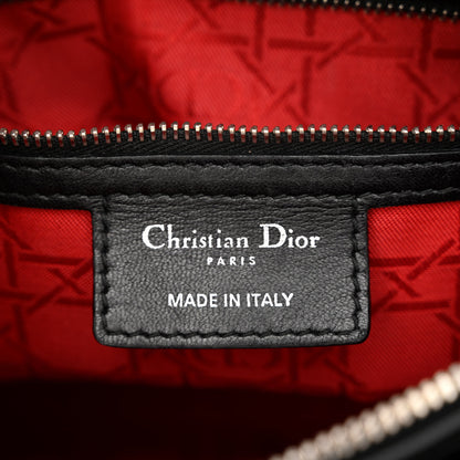 Christian Dior Lambskin Cannage Medium Lady Dior Black 5 of 10