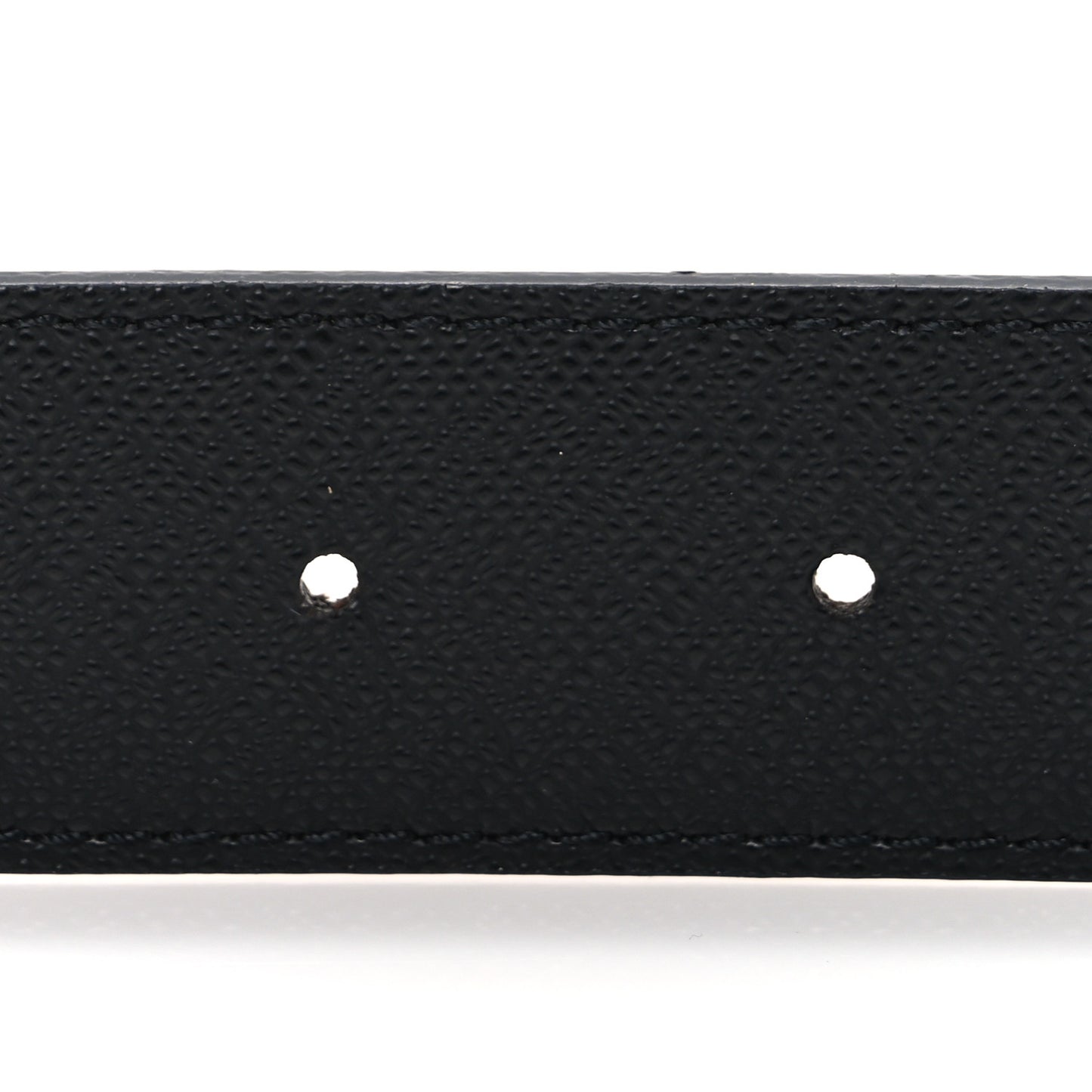 Calfskin Monogram 30mm LV Initiales Reversible Belt 80 32 Black