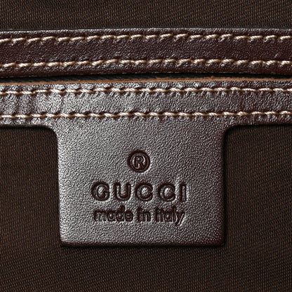 Gucci GG Supreme Monogram Medium Flat Messenger Bag Dark Brown 5 of 10