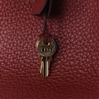Hermes Taurillon Clemence Retourne Kelly 32 Rouge H 13 of 35
