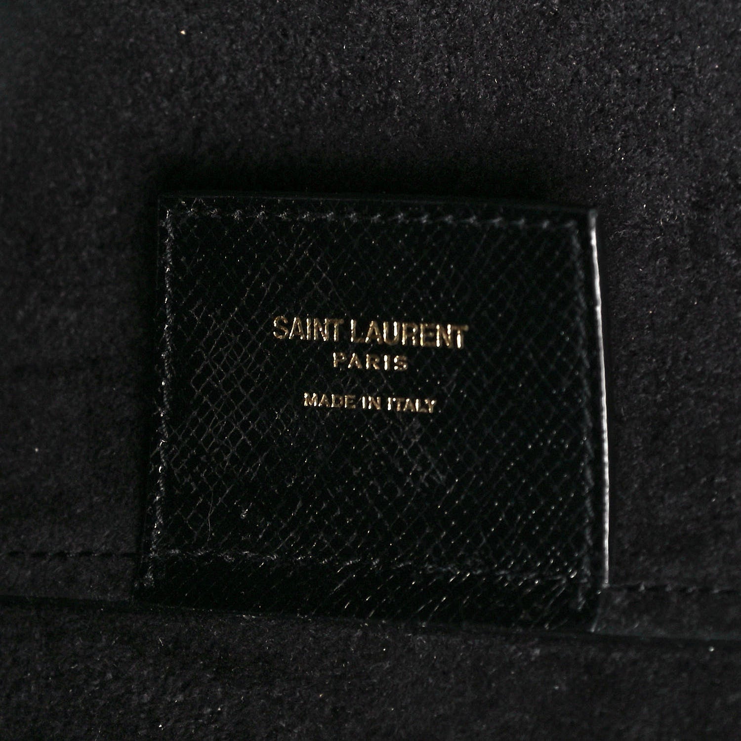 Saint Laurent Calfskin Large Shopping Tote Black 7 of 14