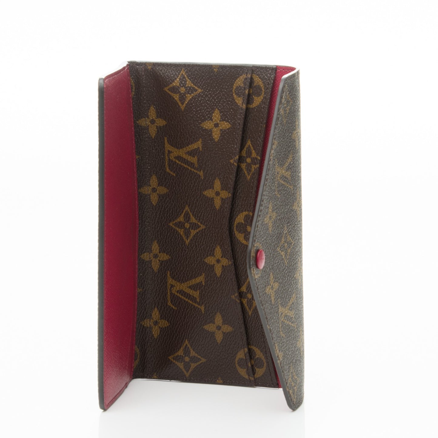 Monogram Josephine Wallet Fuchsia