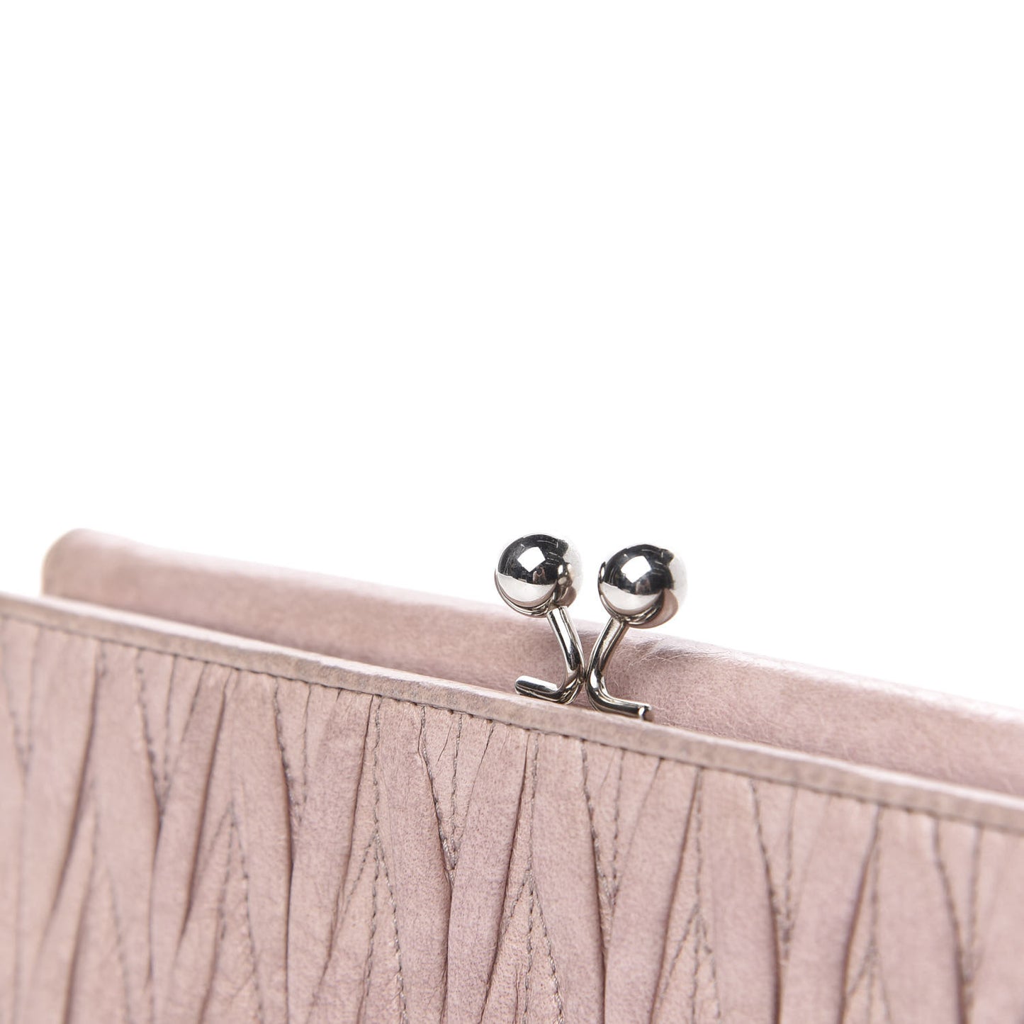 Nappa Matelasse Lux Flap Wallet Mughetto