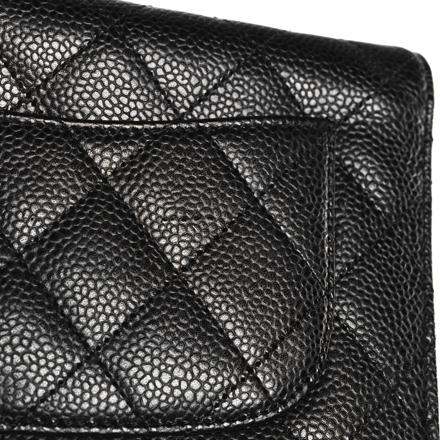 Chanel Caviar Quilted Wallet on Chain WOC Black 12 of 13