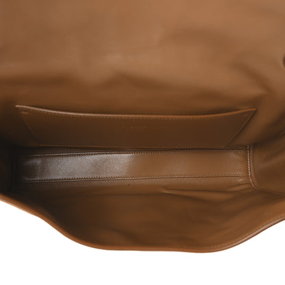 Saint Laurent Smooth Calfskin Suede Medium Reversible Monogram Kate Satchel Light Ochre 5 of 10