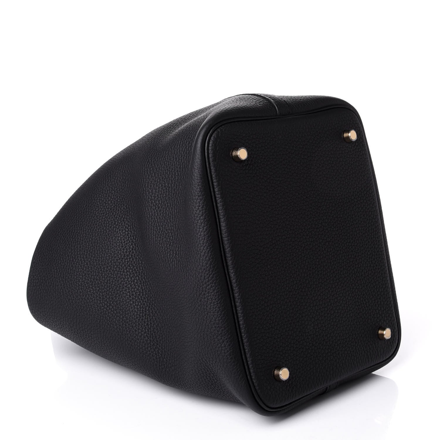 Hermes Taurillon Clemence Picotin Lock 22 MM Black 3 of 8