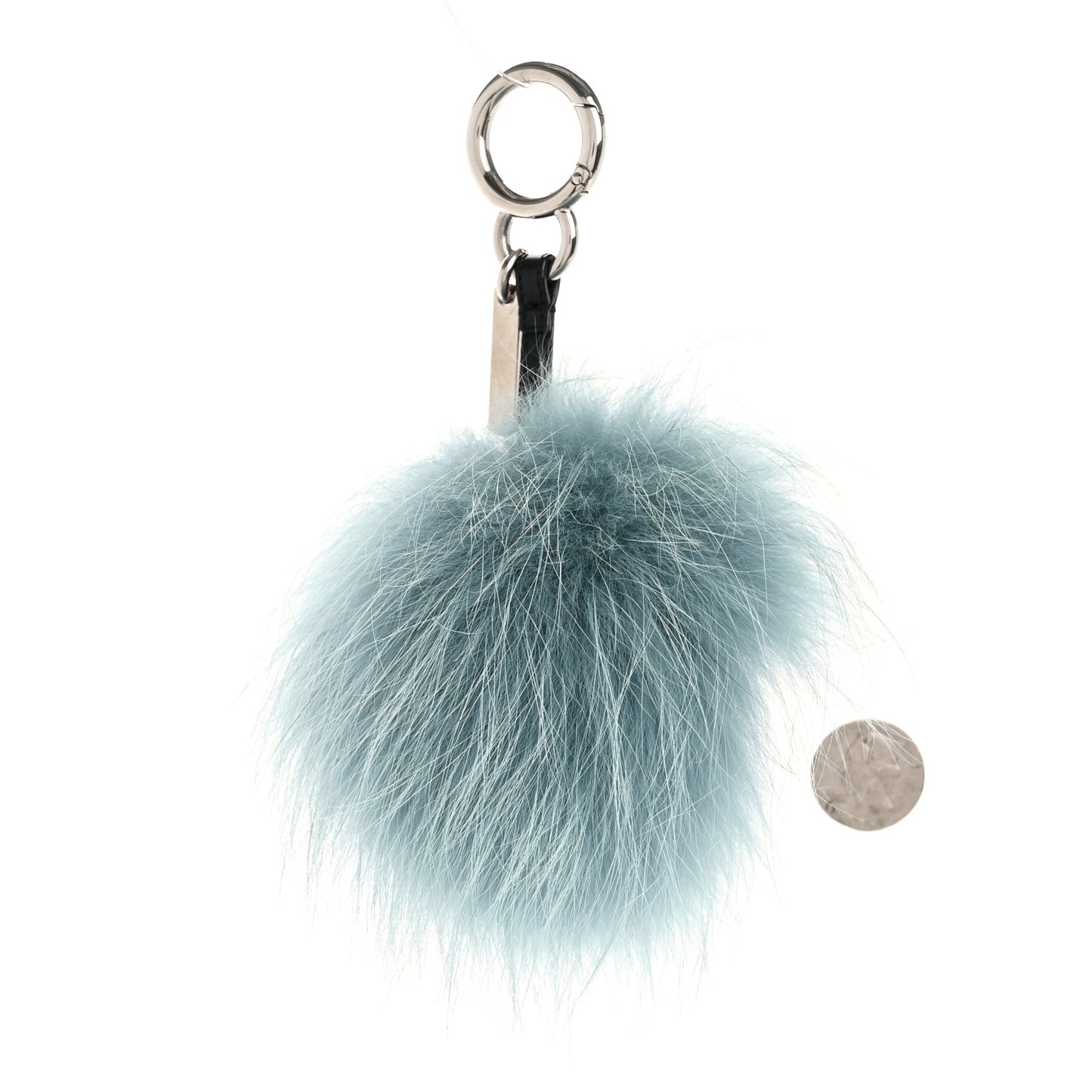 Fox Mink Rabbit Fur Vitello Flamingo Mini Monster Bag Bug Charm Lagoon Black Multicolor