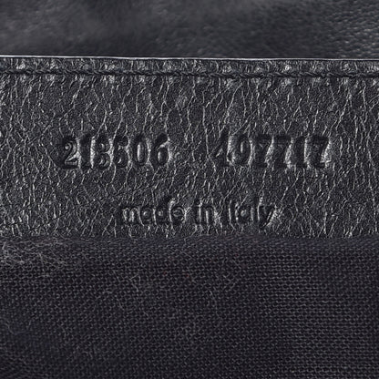 Balenciaga Agneau Giant Brogues Hardware Mid Day Black 9 of 18