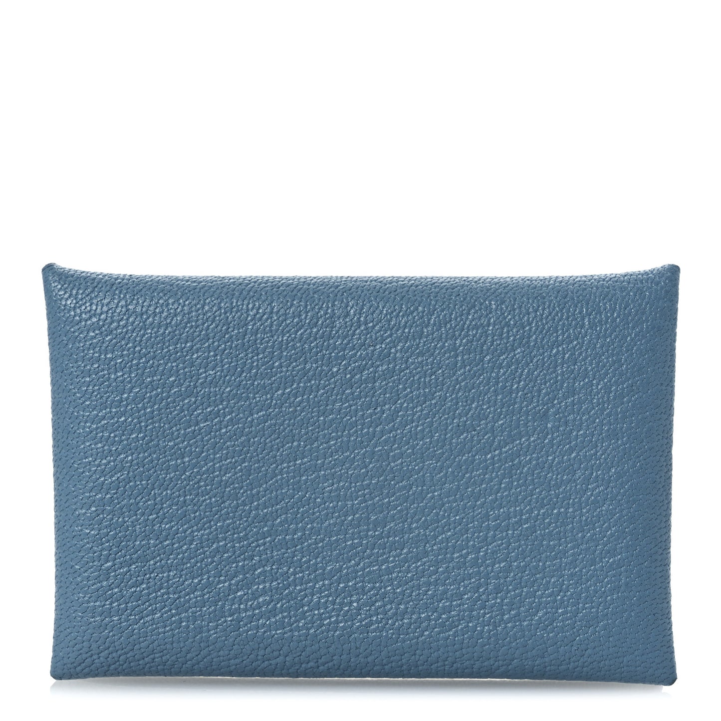 Chevre Mysore Verso Calvi Card Case New Bleu Jean Havane